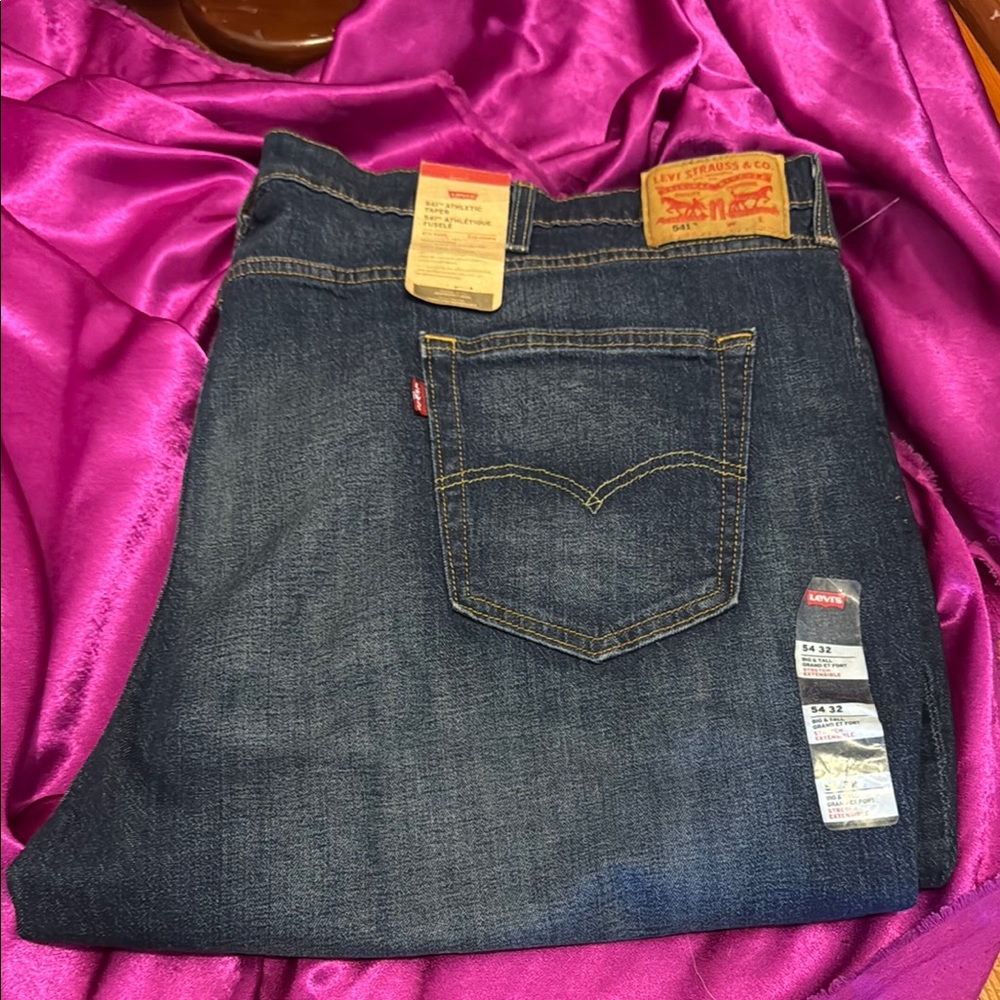 Levi's NWT Blue Jeans. 54/32. Athletic taper.